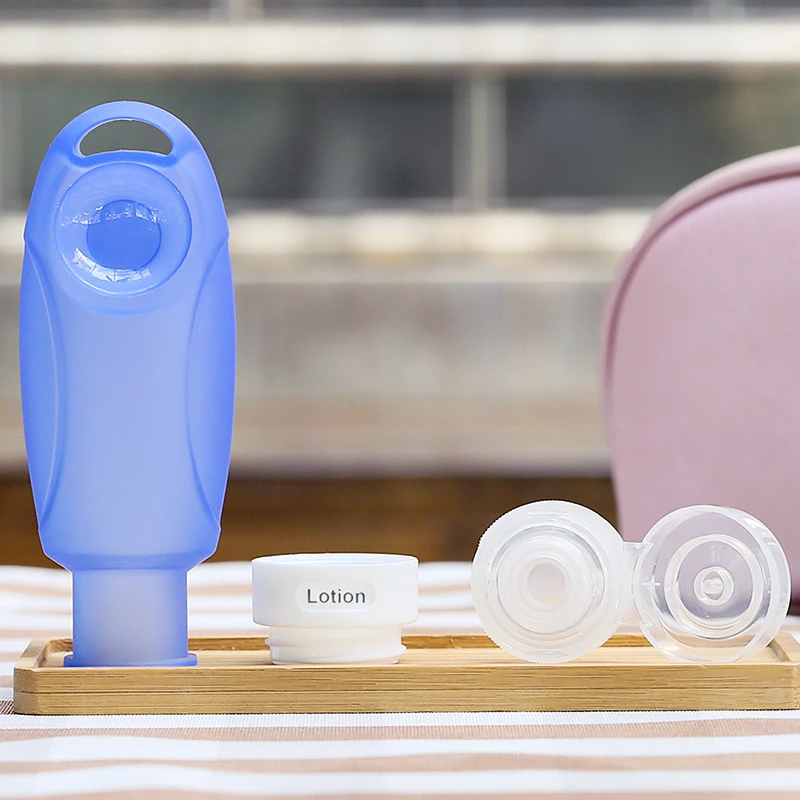 Silicone Portable Refillable Travel Bottles 6 Silicone Portable Refillable Travel Bottles 6