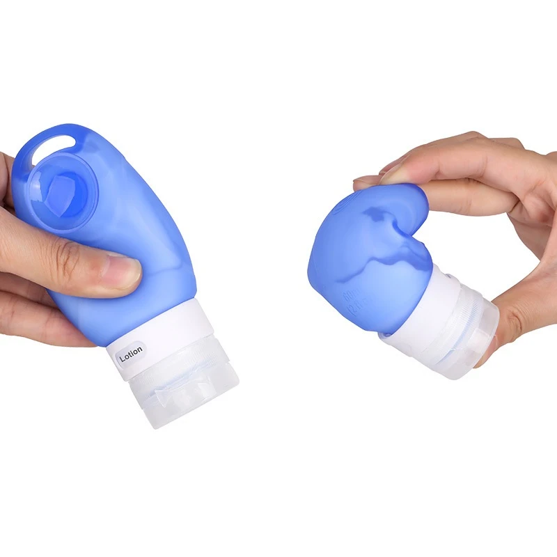 Silicone Portable Refillable Travel Bottles 3 Silicone Portable Refillable Travel Bottles 3