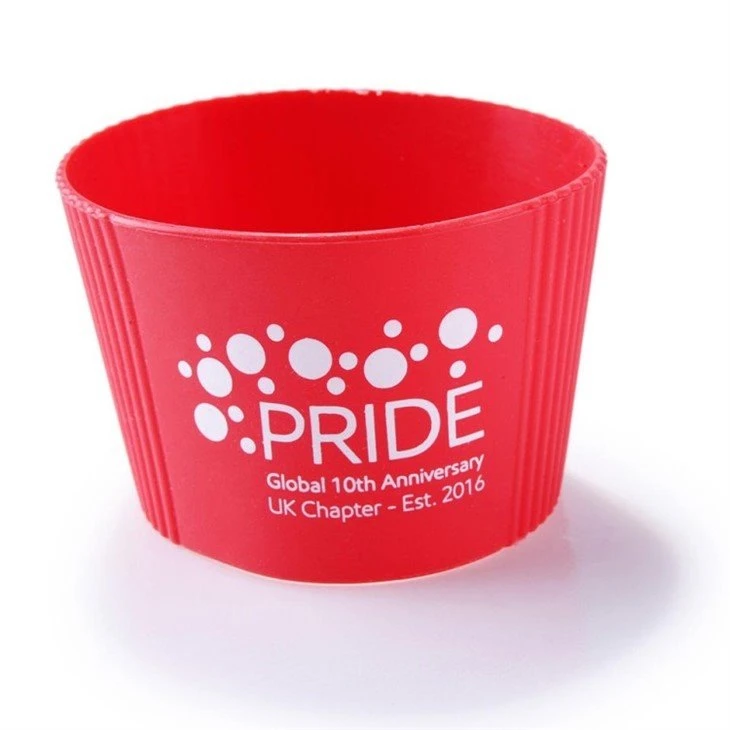 red silicone sleeve
